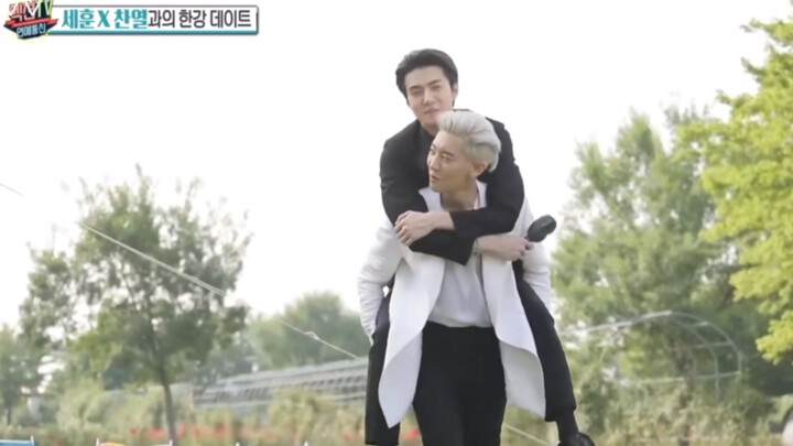 “世勋真的长大很多，是我养起来的”是在哥哥背上长大的呀