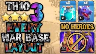 BEST TH10 STRATEGY WITHOUT HEROES | MASS DRAGON CLONES ATTACK STRATEGY 😱 | CLASH OF CLANS