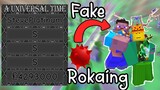 Fake Rokaing OP/Rare Stands Trolling! [A Universal Time] | Roblox JOJO