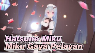 [Hatsune Miku/MMD] Miku Gaya Pelayan - Gimme脳Gimme