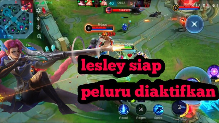 lesley penembak jitu tidak pernah meleset