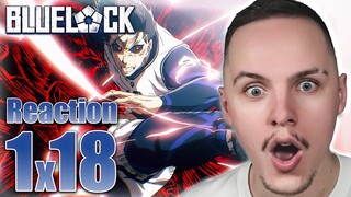 Welcome Back King | Blue Lock Episode 18 Reaction