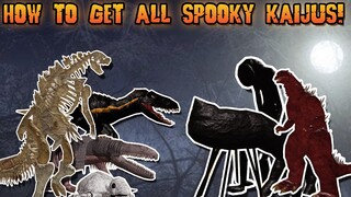 HOW TO GET ALL SPOOKY KAIJUS BADGES IN KW! | Roblox Kaiju World