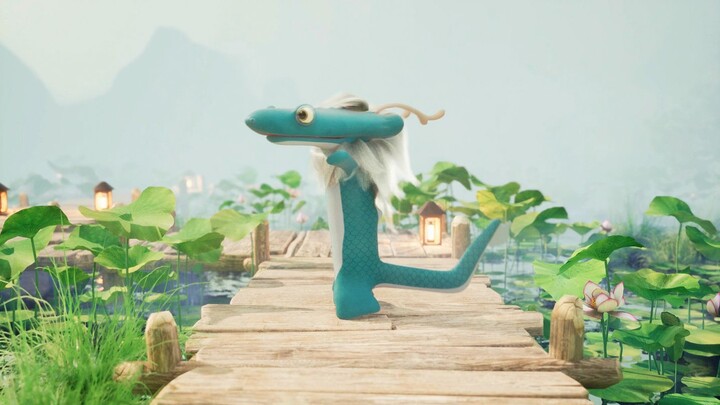 Eeyore thay đổi ngoại hình theo phong cách phương Đông