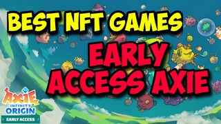 GAMEPLAY V3 ORIGIN - Best NFT Games?🤔 | Axie Infinity