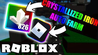 HOW TO MAKE CRYSTALLIZED IRON FARM ON MOBILE (GET CRYSTALLIZED IRON FAST) | ROBLOX SKYBLOCK [BETA]
