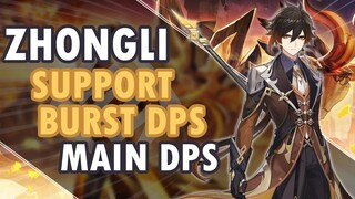 ZHONGLI É TORNATO:  Build 2.0 - Armi, Artefatti e Team consigliati 【 Genshin Impact ITA 】