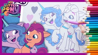 My Litte Pony Bahasa Indonesia  🦄Warnai kuda poni Anda | film generasi baru