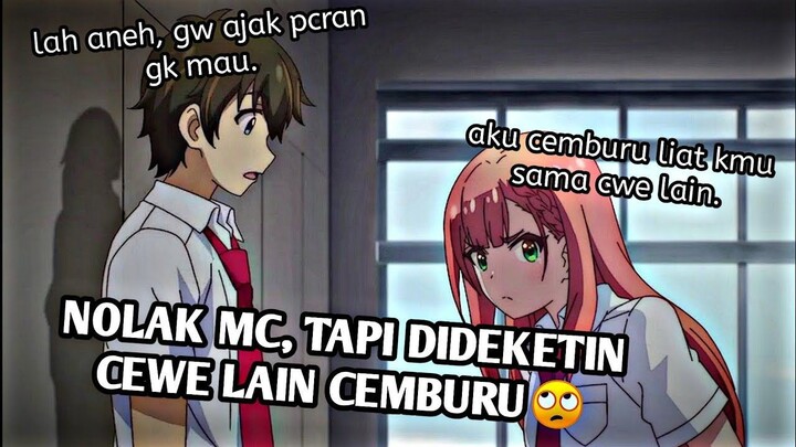 KETIKA CEWEK YG ABIS NOLAK LO CEMBURU LIAT LO DEKET AMA CEWEK LAIN