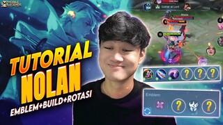 Tutorial NOLAN JUNGLER Hero Baru Yang OP Banget Kalo Tau Rahasia Ini ! - Mobile Legends