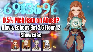 0.5% Pick Rate on Abyss? - Aloy & Echoes Set 2.6 Floor 12 Normal Atk Style Showcase