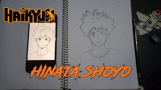 HINATA SHOYO DRAWING||Haikyuu!!