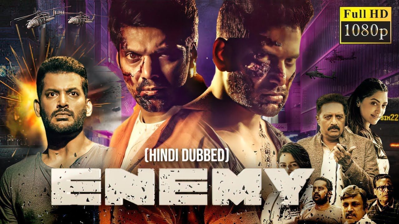 ENEMY (2022) Hindi Dubbed Full Movie _ Vishal, Arya, Prakash Raj - BiliBili