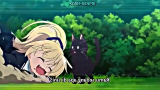 Gini jadinya kalo cewe ketemu kucing >\\<