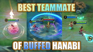 BUFFED HANABI BEST TEAMMATE | ADVANCE SERVER UPDATE