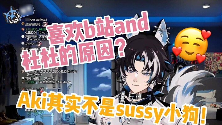 [MizunoAki/Riked] Apakah Aki adalah Anak Anjing Kekacauan? ┆Alasan menyukai Dudu dan Bilibili