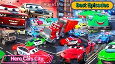 Hero Cars City Best Compaltion (Episode 36)