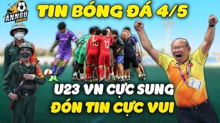 Thầy Trò Ông Park Tăng Tốc, 10 Công An Canh Gác...U23 VN Tập Cực Sung Đón Tin Cực Vui Ngày Tập Kín