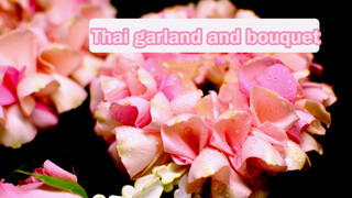 [Flower Arranging] Thai Garland Traditionally Made