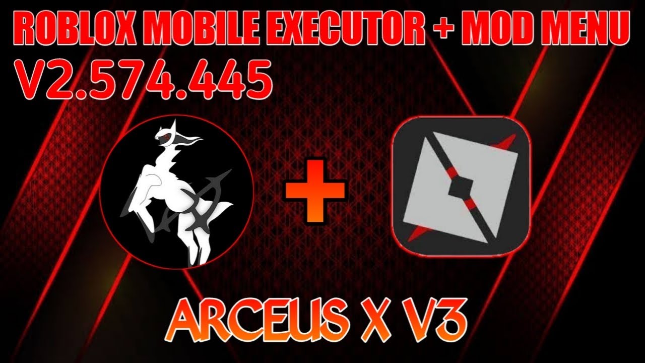 Roblox Mobile Executor!, Arceus X V3!