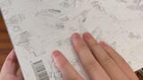 [Comic Unboxing] Isayama Hajime Attack on Titan | Novel dan lukisan terkait Titan, komik berwarna, d
