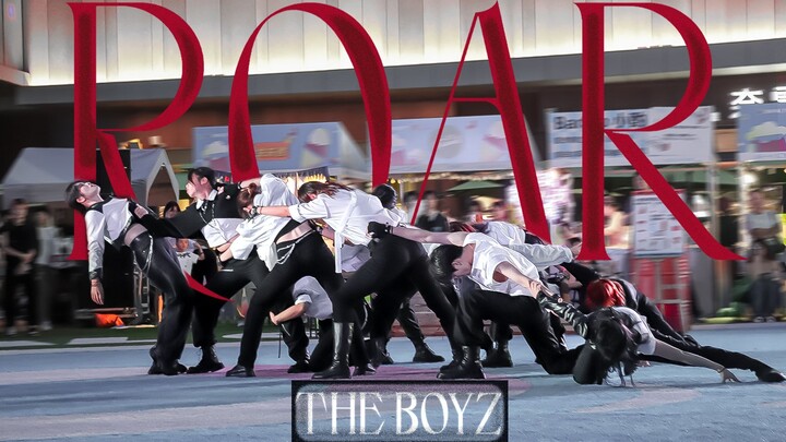 夜场灯光氛围配这首太带感‘ROAR’堕落天使来夜场鸭店【THE BOYZ】一镜到底翻跳 深圳第八站 | 2023.08.19 HalloWorld 随机舞蹈