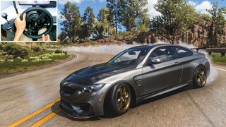 BMW M4 GTS F82 - Forza Horizon 5 | Thrustmaster T300RS + TH8A Shifter Gameplay