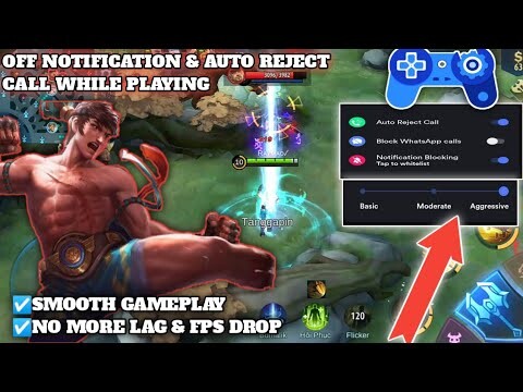 Fix Lag & Fps Drop Smooth Gameplay | Off Notification While Playing  | Chou Gameplay | MLBB 2021