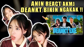 ANIN React AKMJ DEANKT Bikin Ngakak❗ANIN Masuk Video AKMJ DEANKT Guys❗