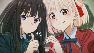 Chisato x Takina|Lycoris Recoil|jedag jedug anime