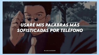 Si Leorio le llevara serenata a Kurapika, sonaría esta canción 🌹
