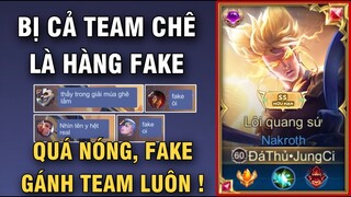 Màn Trình Diễn MÚA NAKROTH Cực Cháy Của ĐÁ THỦ JUNGCI Khi Bị Cả Team Chê Là HÀNG FAKE