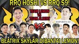 RRQ HOSHI vs RRQ S9! Team Lemon vs Team Albert! Beatrix Skylar Dibantai Lemon!