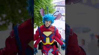 🔫 UNREAL Stitch Cosplay - MCM London 👾 #shorts