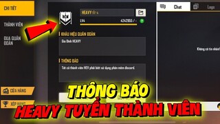 Heavy Tuyển Thành Viên - Cơ Hội Để Vào QĐ Heavy | Khang Quỷ Dữ