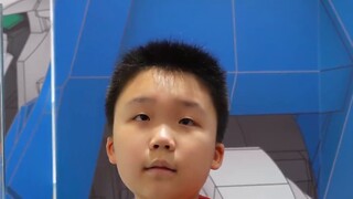 Possibly the most awesome 10-year-old kid you've ever seen, the Gundam World Champion [not a toy]