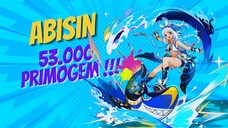 Gacha Mualani Habisin 53000 Primogem Bisa Dapat C Berapa ? #AXISCUPSHORTSVIDEO