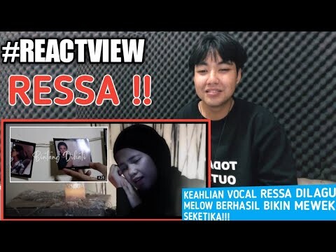 #REACTVIEW | RESSA - BINTANG DIHATI (MV COVER) REACTION