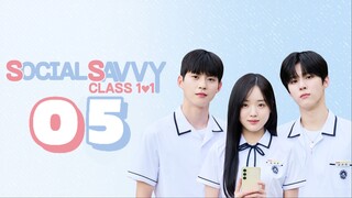 🇰🇷EP. 5 SOCIAL SAVVY CLASS 101 (2024) HD | ENG SUB | Comedy/Romance/Youth