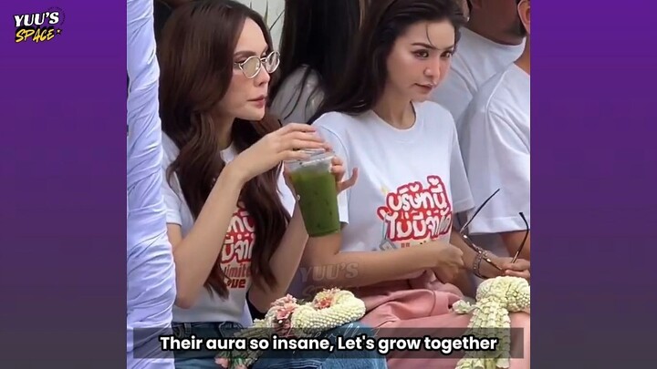 Charlotte just wanted to hug when she have skinship with P'Fa, she said it was a