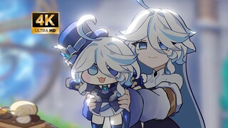 Berbagi wallpaper dinamis 4K "Fukalos dan Doro Fufu"