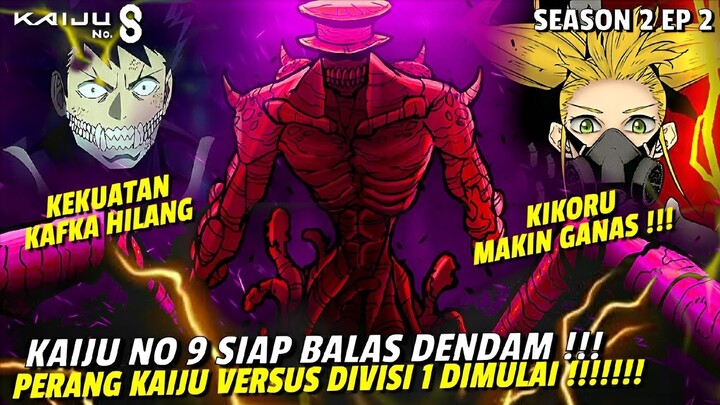 Kaiju No 8 Season 2 Episode 2 - PERANG KAIJU VERSUS DIVISI 1 DIMULAI ‼