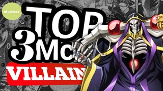 TOP 3 MC ANIME VILLAIN!!!