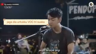 live music jaga dia untukku VOC tri suaka