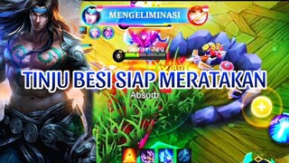 TINJU BESI SIAP RATAKAN