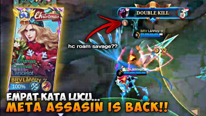 4 KATA LUCU!! META ASSASIN IS BEK🗿 MOBILE LEGENDS #BestOfBest #BstationMLBB