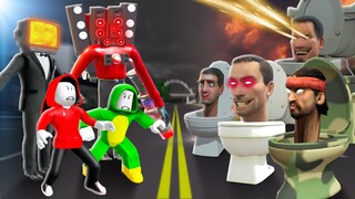 JJ and Mikey vs SKIBIDI TOILET BOSSES | Maizen Roblox | ROBLOX Brookhaven 🏡RP - FUNNY MOMENTS
