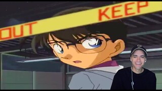 Detective Conan EPISODE 337 REACTION HE PUSHED HIM LOL