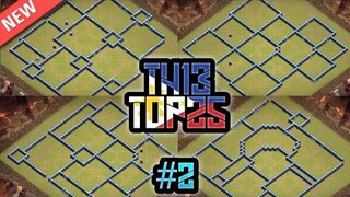 New Th13 Base With Link | New Top 25 Th13 War & Cwl Bases | Farming & Trophy🏆 Bases | Clash Of Clans