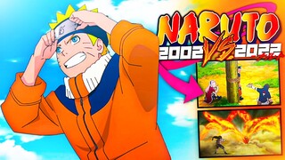 NARUTO DOSTANIE REMAKE? 2002 vs 2022 - PORÓWNANIE